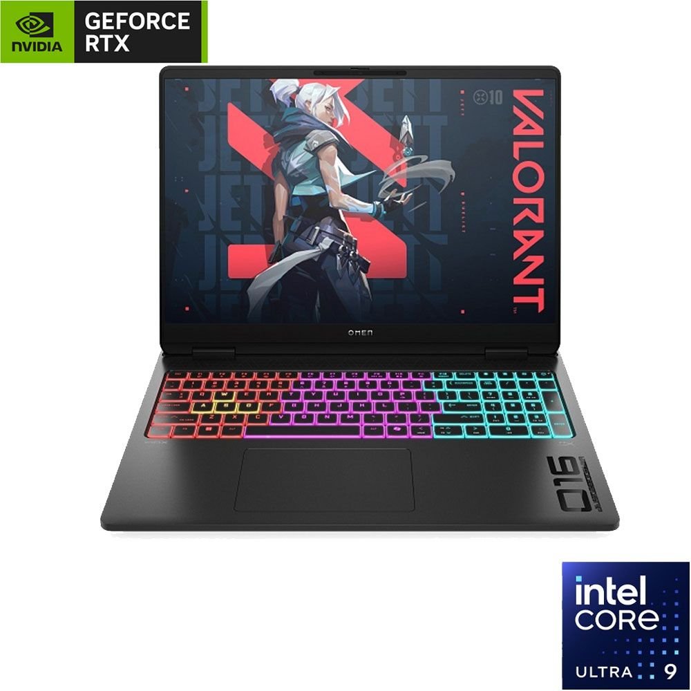 zh568--566 HP OMEN MAX 16-AH0097NR Intel core ULTRA 9-275HX-RAM 32GB -1TB SSD-NVIDIA RTX 5080-16GB-16 INCH WQXGA 240HZ 100% sRGB-WIN11-1Y - الصورة 1