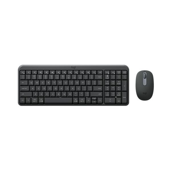 0020209 Logitech MK250 Compact Bluetooth Wireless Combo GRAPHIT,2.4GHZ, 2YEAR - الصورة 1