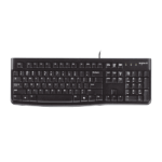 ⁦LOGITECH K120 ERGONOMIC DESKTOP USB WIRED KEYBOARD⁩ - الصورة ⁦3⁩