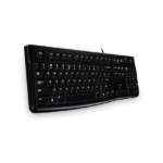 ⁦LOGITECH K120 ERGONOMIC DESKTOP USB WIRED KEYBOARD⁩ - الصورة ⁦2⁩