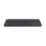 ⁦Logitech® Wireless Touch Keyboard K400 Plus – DARK – ARA (102) – 2.4GHZ – INTNL⁩ - الصورة ⁦2⁩