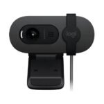 Webcam LOGITECH Brio 100 Full HD 1080p Made for Meetings and Works for Streaming – GRAPHITE-Compatible with Windows 10 or later/ macos 10.15 or later-1year