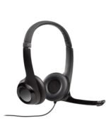 Headset Logitech® H390 USB Computer -with Enhanced Digital Audio and Inline Controls – Black – 2 YEAR