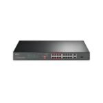 TP-Link TL-SL1218P Unmanaged PoE+ Switch, 16-Port Fast Ethernet 10/100 Mbps + 2-Port Gigabit