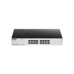 D-Link DGS-F1016 Unmanaged Switch, 16 Port Gigabit 10/100/1000 Mbps